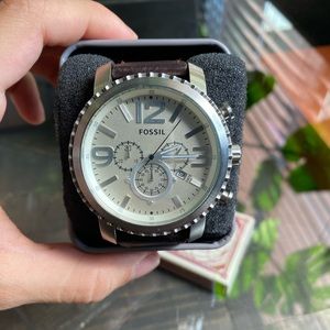 Brown Fossil Watch